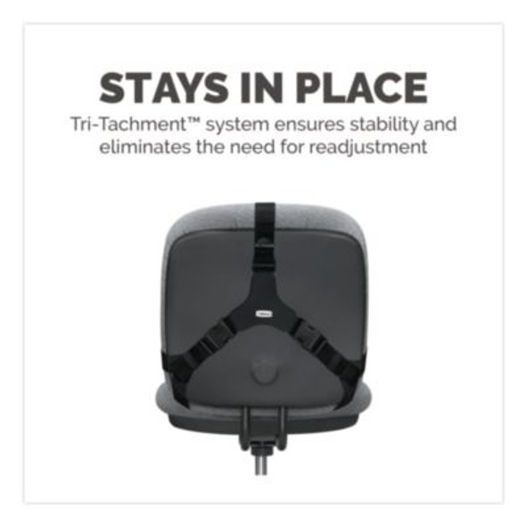 Professional Series Back Support With Microban Protection, 15 X 2 X 14.5, Black