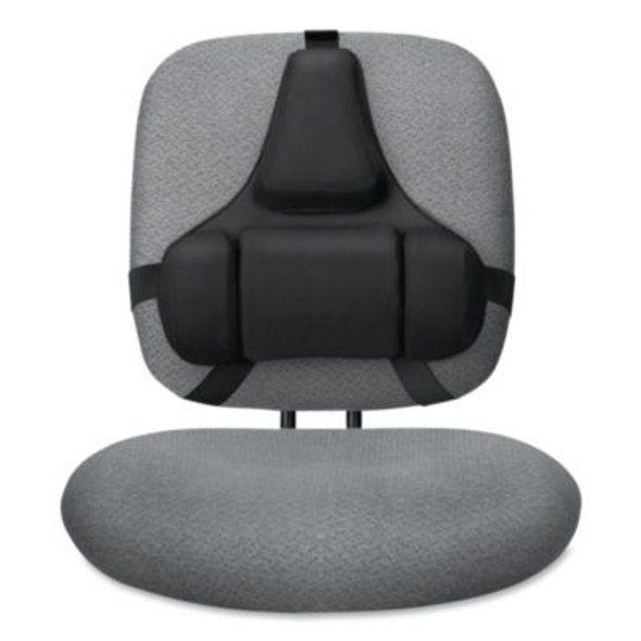 Professional Series Back Support With Microban Protection, 15 X 2 X 14.5, Black