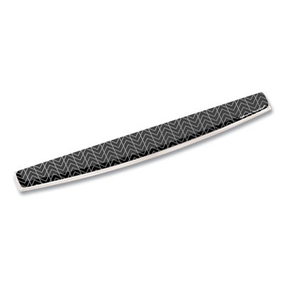 Photo Gel Keyboard Wrist Rest With Microban Protection, 18.5 x 2.31, Chevron Design