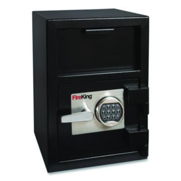 Depository Security Safe, 0.95 Cu Ft, 14 X 15.5 X 20, Black