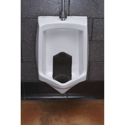 Tsunami, Urinal Screen, Midnight Coast Scent, Black, 5.22 Oz, 6/Carton