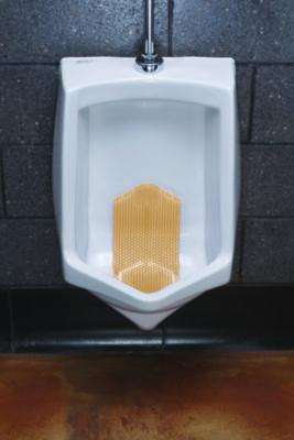 Tsunami, Urinal Screen, Summer Sunshine Scent, Yellow, 5.22 Oz, 6/Carton