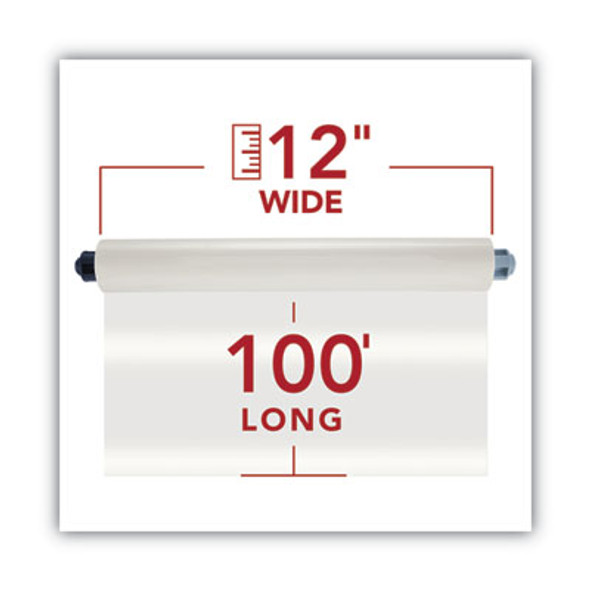 Ultima 35 Ezload Roll Film, 5 Mil, 12" X 100 Ft, Gloss Clear, 2/Box