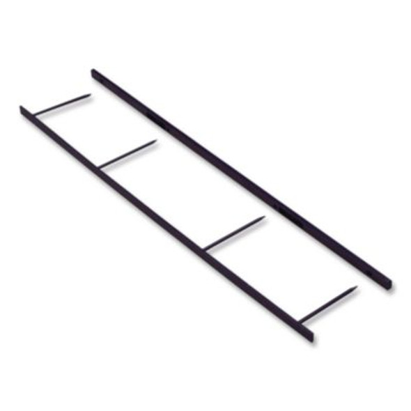 Velobind Reclosable Spines For 11 x 8.5 Documents, 4 Pins, 1.25" (200-Sheet) Capacity, Blue, 25/Pack