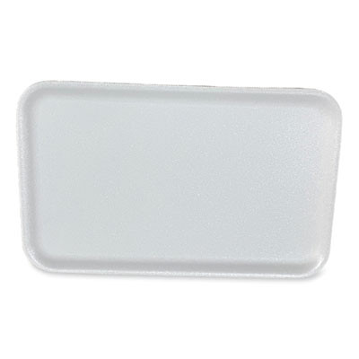 Meat Trays, #16S, 11.63 x 7.25 x 0.54, White, Foam, 250/Carton
