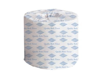 Standard Bath Tissue, 2-Ply, White, 500 Sheets/Roll, 96 Rolls/Carton