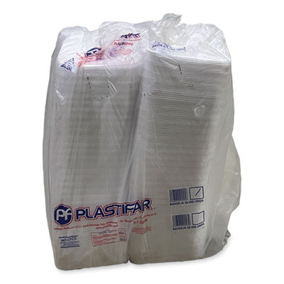 Meat Trays, #2S, 8.5 x 6 x 0.7, White, Foam, 500/Carton