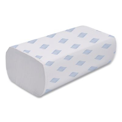 Multifold Towels, 1-Ply, 9.25 x 9.05, White, 250/Pack, 16 Packs/Carton