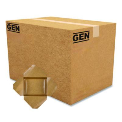 Reclosable Kraft Take-Out Box, 54 Oz, 8.51 x 6.3 x 1.8, Brown, Paper, 200/Carton
