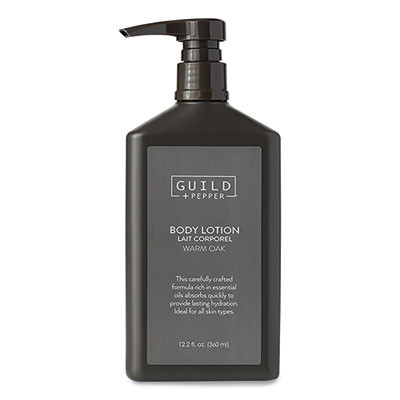Lotion, 12.2 Oz Bottle, Warm Oak Scent, 12/Carton