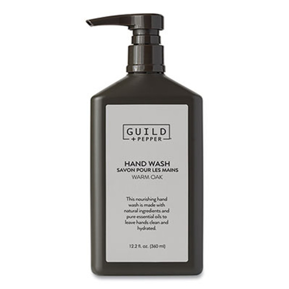 Hand Wash, Warm Oak Scent, 12.2 Oz, 12/Carton