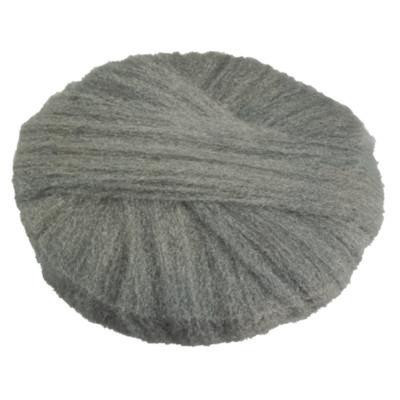 Radial Steel Wool Pads, Grade 0 (Fine): Cleaning And Polishing, 18" Diameter, Gray, 12/Carton