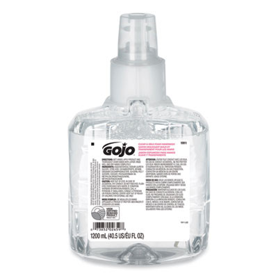 Clear And Mild Foam Handwash Refill, For Ltx-12 Dispenser, Fragrance-Free, 1,200 Ml