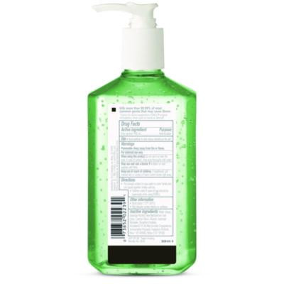 Advanced Hand Sanitizer Soothing Gel, 12 Oz Pump Bottle, Fresh Scent