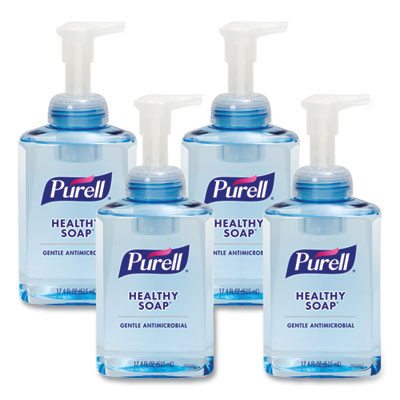 Healthcare Healthy Soap 0.5% Pcmx Antimicrobial Foam, Floral Scent, 515 Ml, 4/Carton