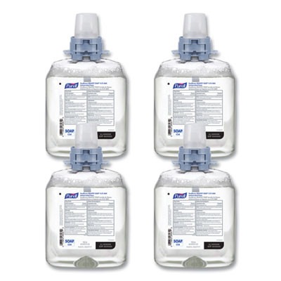 Healthy Soap 0.5 Bak Antimicrobial Foam Refill, For Cs4 Dispensers, Light Floral Scent, 1,250 Ml, 4/Carton