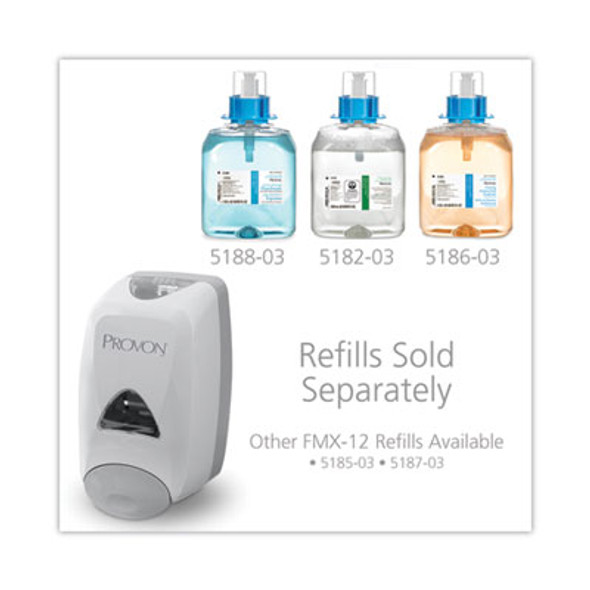 Fmx-12T Foam Soap Dispenser, 1,250 Ml, 6.25 x 5.12 x 9.88, Dove Gray, 6/Carton