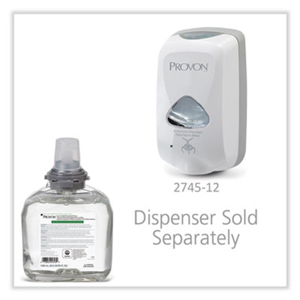 Green Certified Foam Hand Cleaner Refill, Fragrance-Free, 1,200 Ml, 2/Carton