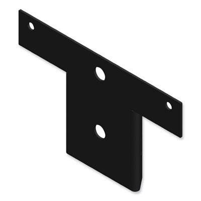 Cs4 All-Weather Dispenser Pole Bracket, Silver