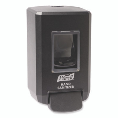 Cs4 All-Weather Hand Sanitizer Dispensing System, 1,200 Ml, 6.87 x 4.85 x 11.74, Graphite