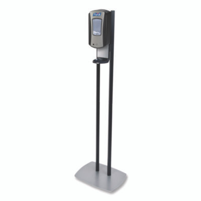 Ltx-12 Dispenser Floor Stand, 1,200 Ml, 13.5 X 5 X 28.5, Graphite