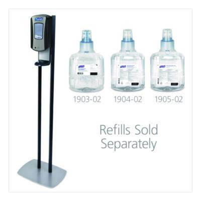 Ltx-12 Dispenser Floor Stand, 1,200 Ml, 13.5 X 5 X 28.5, Graphite