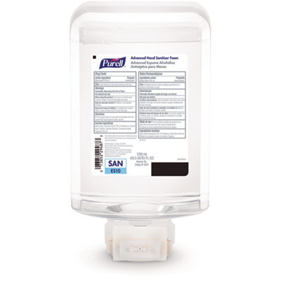 Advanced Hand Sanitizer Foam, Refill For Purell Es10 Automatic Hand Sanitizer Dispenser, 1,200 Ml, Citrus Scent, 2/Carton