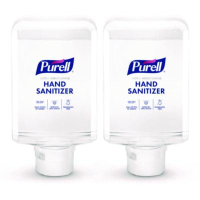 Advanced Hand Sanitizer Ultra Nourishing Foam, For Es10 Dispensers, 1,200 Ml Refill, Fragrance-Free, 2/Carton