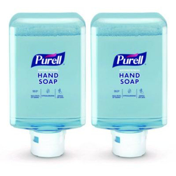 Antimicrobial Foaming Hand Soap Refill, For Es10 Dispensers, Plum Scent, 1,200 Ml, 2/Carton