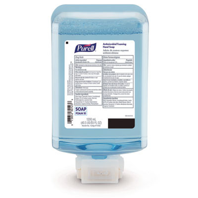 Antimicrobial Foaming Hand Soap Refill, For Es10 Dispensers, Plum Scent, 1,200 Ml, 2/Carton