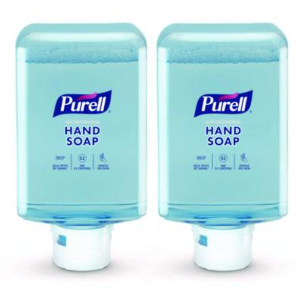 Antimicrobial Foaming Hand Soap Refill, For Es10 Dispensers, Fragrance-Free, 1,200 Ml, 2/Carton