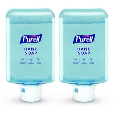 Antimicrobial Foaming Hand Soap Refill, For Es10 Dispensers, Fragrance-Free, 1,200 Ml, 2/Carton