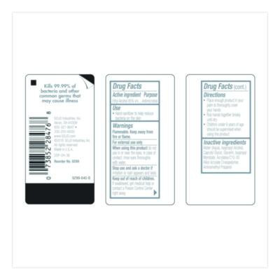 Vf Plus Hand Sanitizer Gel, 2 Oz Flip-Cap Bottle, Fragrance-Free, 24/Carton