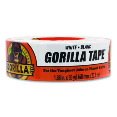 Gorilla Tape, 3" Core, 1.88" x 30 Yds, White