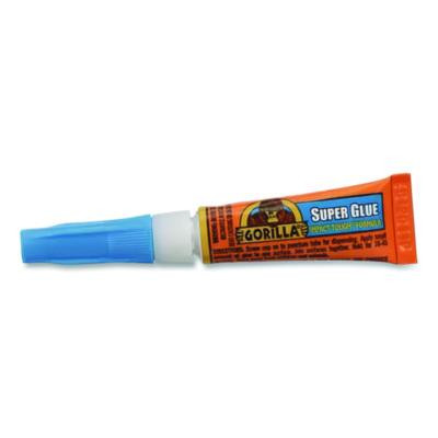 Super Glue, Two 0.11 Oz Tubes, Dries Clear
