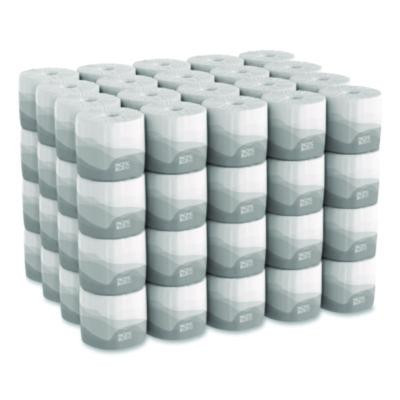 Pacific Blue Basic Embossed Bathroom Tissue, Septic Safe, 2-Ply, White, 550 Sheets/Roll, 80 Rolls/Carton