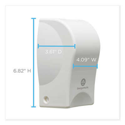 Activeaire Powered Whole-Room Freshener Dispenser, 4.38 x 4 x 7.81, White