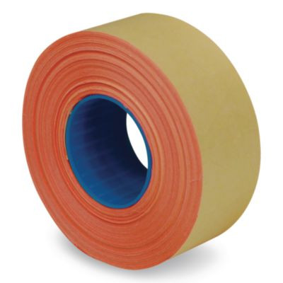 Two-Line Pricemarker Labels, Red, 1,000 Labels/Roll, 3 Rolls/Pack