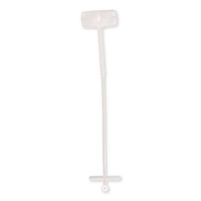 2" Tag Attacher Fasteners, Clear, 1,000/Pack
