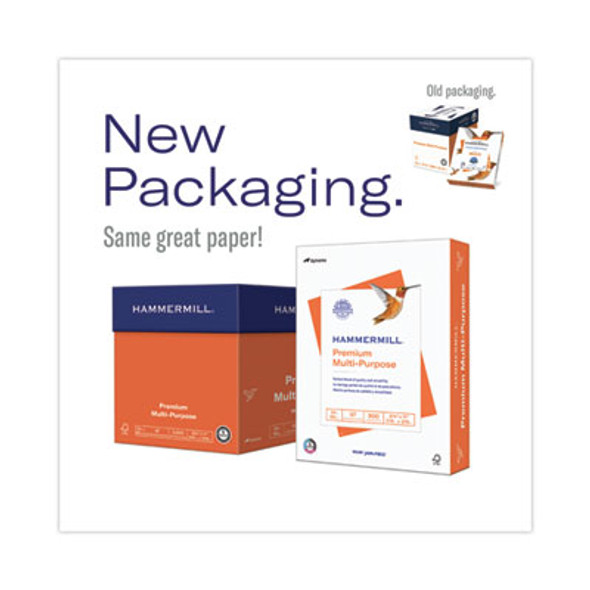 Premium Multipurpose Print Paper, 97 Bright, 20 Lb Bond Weight, 8.5 x 11, White, 500 Sheets/Ream, 5 Reams/Carton