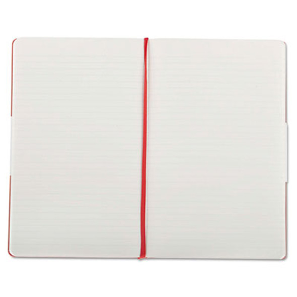 Classic Colored Hardcover Notebook, 1-Subject, Narrow Rule, Red Cover, (240) 8.25 x 5 Sheets