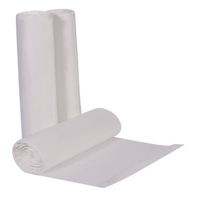 High-Density Waste Can Liners, 45 Gal, 11 Mic, 40" x 48", Natural, 250/Carton