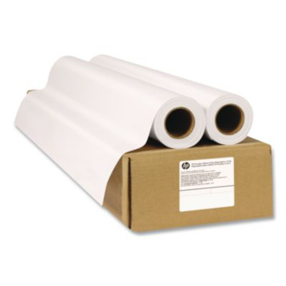 Premium Matte Polypropylene Paper, 2" Core, 36" X 75 Ft, Matte White, 2/Pack