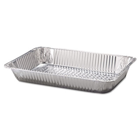 Aluminum Steam Table Pans, Full-Size Deep, 60 Gauge, 3.19" Deep, 12.19 x 20.75, 50/Carton