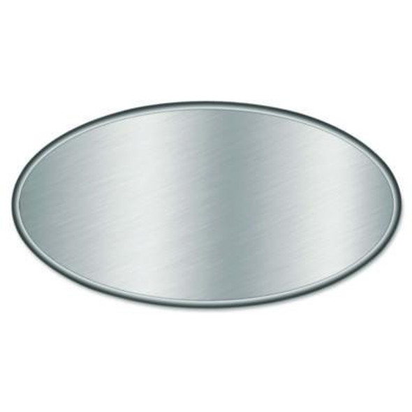 Foil Laminated Board Lids, 7" Diameter, Aluminum, 500/Carton