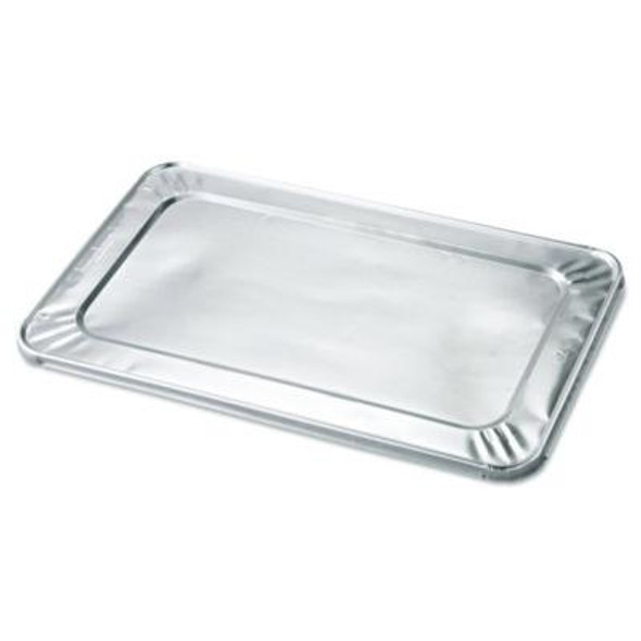 Steam Pan Foil Lids, Fits Full-Size Pan, 45 Gauge, 12 x 20.81, 50/Carton
