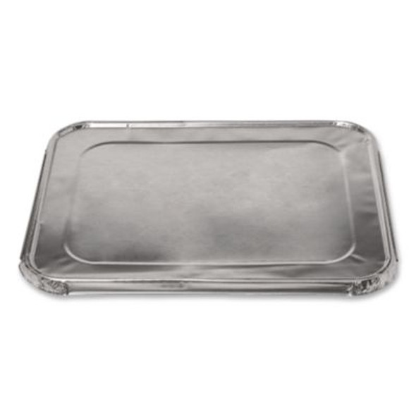 Steam Pan Foil Lids, Fits Full-Size Pan, 45 Gauge, 12 x 20.81, 50/Carton