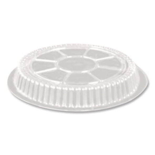 Plastic Dome Lid, 8.25" Diameter x 0.88" h, Clear, 500/Carton