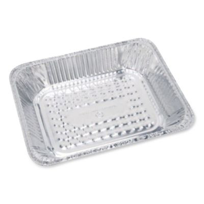 Aluminum Steam Table Pans, Half-Size Deep, 10.38 x 2.56 x 12.75, 100/Carton
