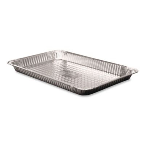 Aluminum Steam Table Pans, Full-Size Shallow, 1.63" Deep, 12.19 x 20.75, 50/Carton